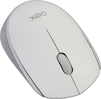 Mouse Sem Fio e Bluetooth Duo Ms602 Cozy Branco Oex