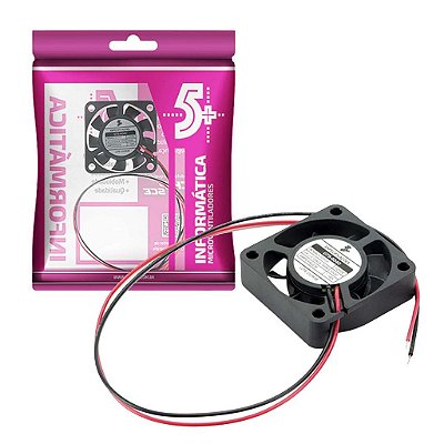 Cooler Mini Fan Micro Ventilador 40*40*10mm Fino 12v 0,04a