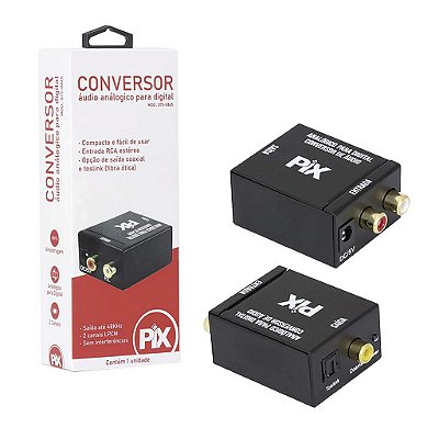 Conversor De Audio Analógico Para Digital Saída Digital