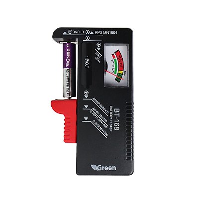 Teste De Pilhas Capacidade De Baterias Aa/aaa/9v Com Display