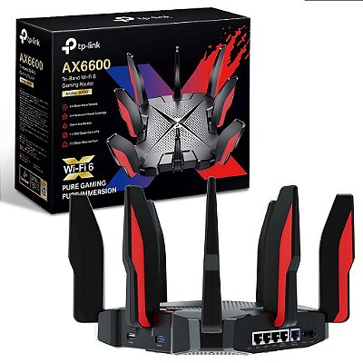 Roteador Wi-fi 6 Gamer Tri Band Ax6600 Archer Gx90 Tp-link