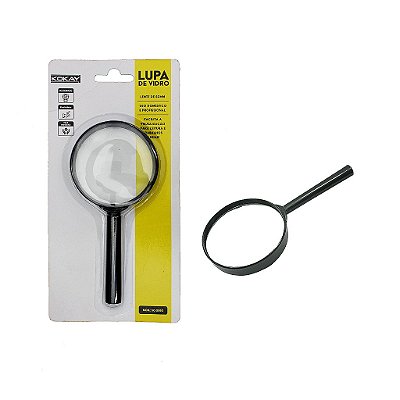 Lupa De Aumento De Vidro 60mm Para Eletronica Solda Relogio