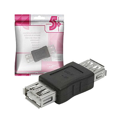 Junção Adaptador Emenda Usb 2.0 A Femea Para A Femea 2.0
