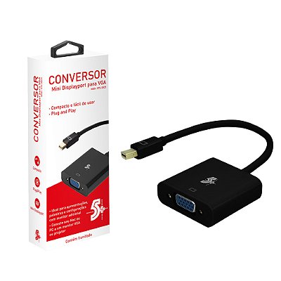 Cabo Conversor De Video Mini Displayport Vga 15cm Para Mac