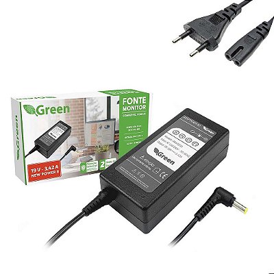 Fonte Monitor Compatível Para Lg 19V 3,42a 29mn33d 29ln549m