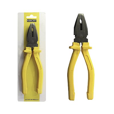 Alicate Universal Para Elétrica Profissional Kokay 8" 20cm