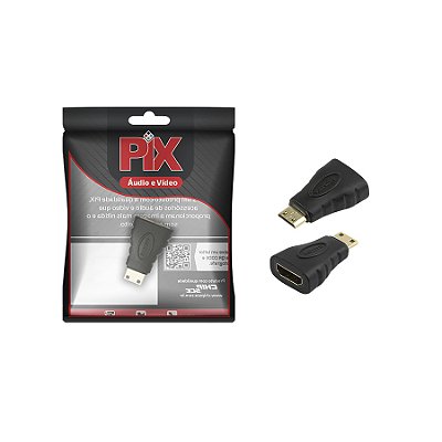 Adaptador Mini Hdmi Plastico Mini Hdmi Macho Para Hdmi Femea