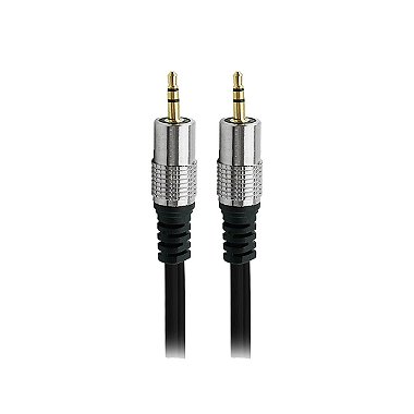 Cabo De Áudio P2 3,5mm Fitz Estereo Plug Metal 3M
