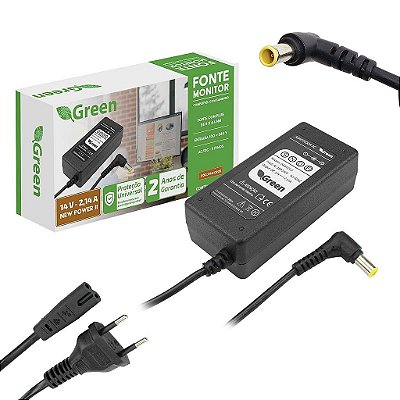 Fonte Para Monitor Samsung S19a300b S20a300b 14V 2,14A
