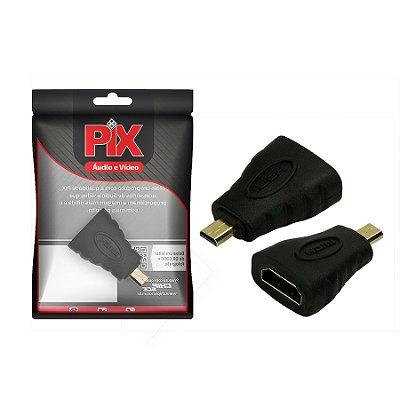 Adaptador Micro Hdmi Macho Para Hdmi Femea Para Camera Canon