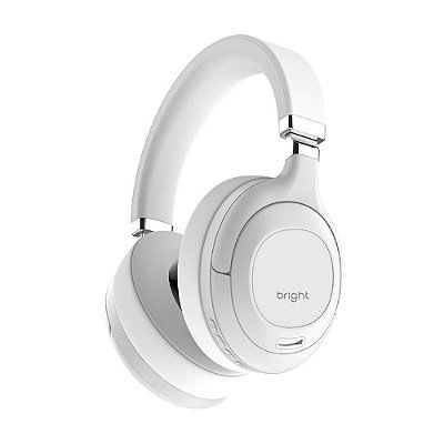 Fone De Ouvido Bluetooth Cancelamento Ruido Ativo Anc Branco