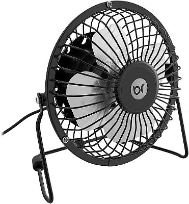 Ventilador De Mesa Usb Silencioso Portatil Pequeno Bright