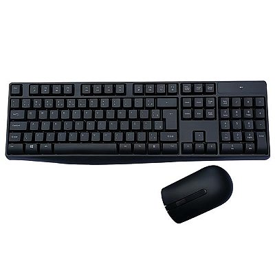 TECLADO E MOUSE SEM FIO 2.4GHZ MULTIMIDIA MULTILASER TC269