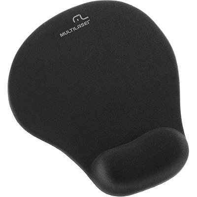 MOUSEPAD COM APOIO DE PULSO EM GEL MULTILASER ERGONOMICO