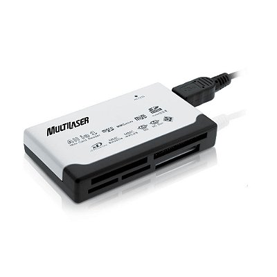 LEITOR DE CARTAO EXTERNO 46 EM 1 AC076 MULTILASER