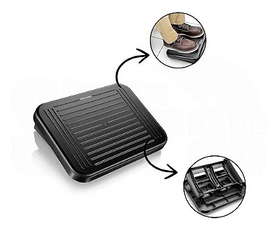 Descanso De Pés Ergonômico Ajustável Ac279 Multilaser NR17