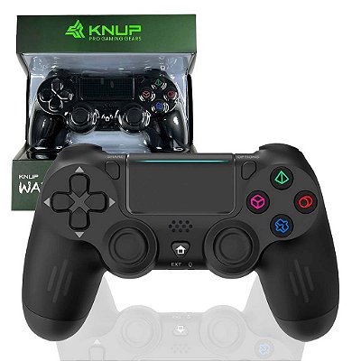 Controle Para Ps4 Smart Tv GamePass Sem Fio Bluetooth Preto