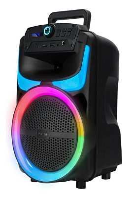 Caixa De Som Pulse Burst 250w Rms 8pol Bt/aux/usb/fm Sp402e