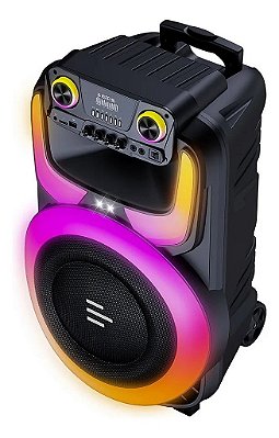 Caixa De Som Pulse Burst 2 600w Rms 12pol Bt/aux/usb - Sp408