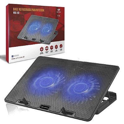 Base Notebook Regulável Refrigerada 15,6 Nbc-50bk C3tech