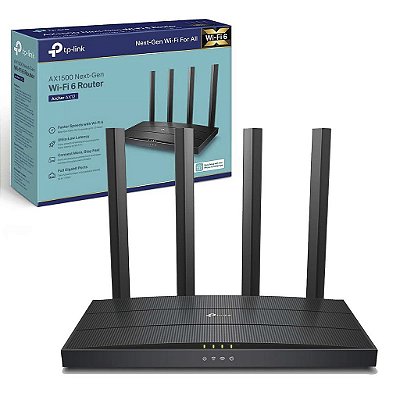 Roteador Ax1500 Wifi 6 Tplink Archer Ax12 Dual Band  MuMimo