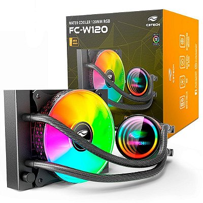 Water Cooler 120Mm Rgb Amd/Intel Fc-W120Rgb C3 Tech