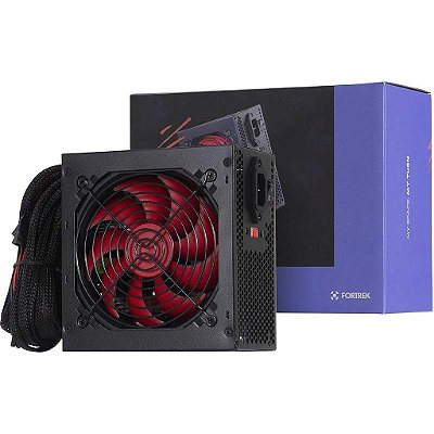 Fonte Gamer Atx 500W Reais Sata Crusader 76955 Fortrek