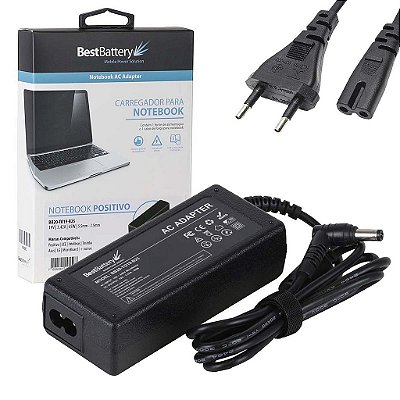 Fonte Para Notebook Positivo Cce Asus 19v 3,42a 5,5 X 2,5mm