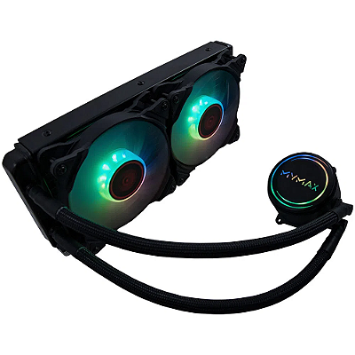 Water Cooler Mymax New Algor, RGB LED, 240mm, Intel e AMD
