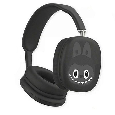 Fone De Ouvido Bluetooth Criança Infantil Xcell Labubu Preto