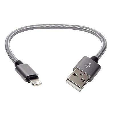 Cabo Usb Para Iphone Carregar 11 12 13 14 Curto Pequeno 20cm