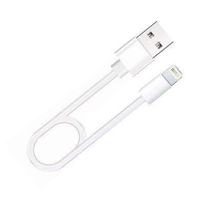 Cabo Usb Ligth Para Iphone 11 12 13 14 Curto Pequeno 30cm