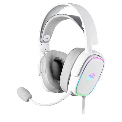 Headset Gamer Zion Virtual Oex Hs415 Surround 7.1 Branco