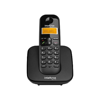 Telefone Sem Fio Intelbras Ts3110 Preto Identifica Chamadas