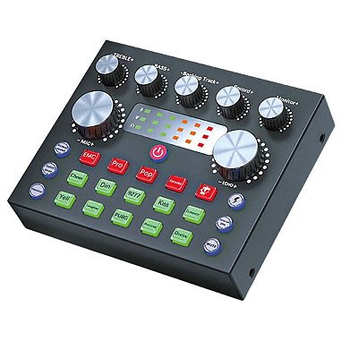 Mesa De Som Profissional Usb Bluetooth Efeitos Dj Studio.