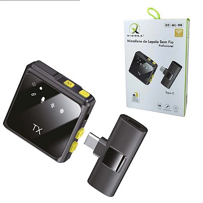 Microfone De Lapela Para Iphone Ou Android Profissional