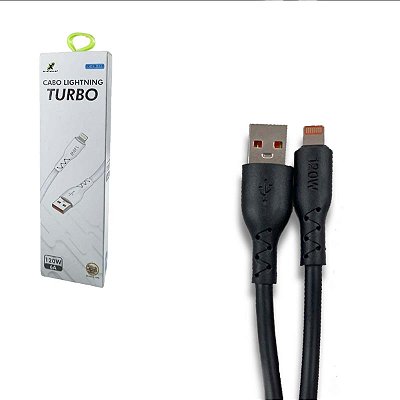 Cabo De Dados E Carregamento Turbo Para Iphone X-Cell 120W