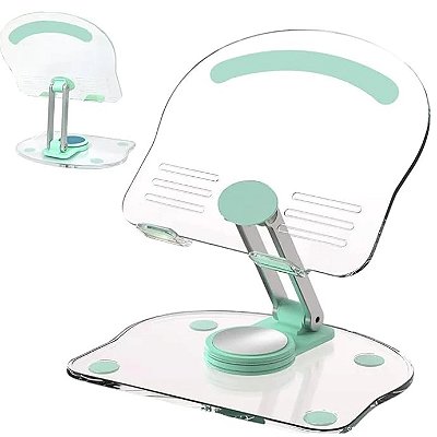 Suporte Universal De Acrilico Para Tablet Celular 360 Graus