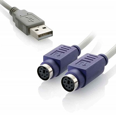 CABO CONVERSOR - USB X PS2  AMXPS2F