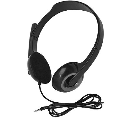 Headset P3 150cm Cancelamento de Ruido Potência 45mw PH367