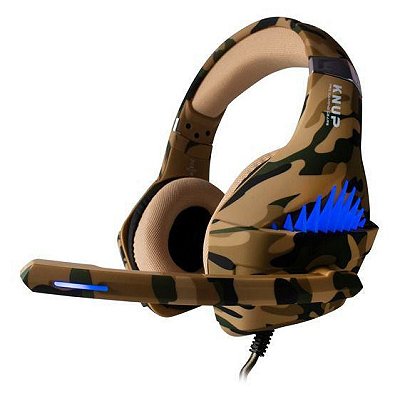 Fone De Ouvido Headset Gamer Pc Xbox One Ps4 Led KP-GA01