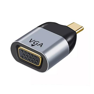Adaptador De Video Tipo-C P/ Vga Mac Smartphone Kp-Ad116