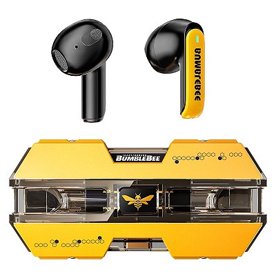 Fone Gamer Bluetooth Android Ios 5.3 Transformers Bumblebee