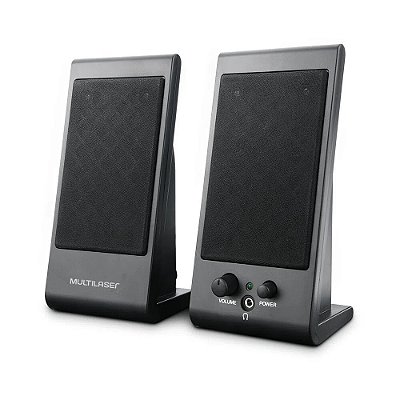 Caixas de Som 2.0 3w Rms Alimentação Usb Conexão P2 sp009