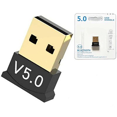 Adaptador Bluetooth 5.0 Para PC Ou Notebook Controle de Ps4