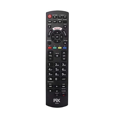 Controle Remoto Compativel Panasonic Netflix Tv Pix
