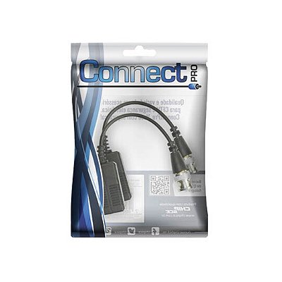 Video Balun Transmissor Canal Passivo Hd Hibrido Par