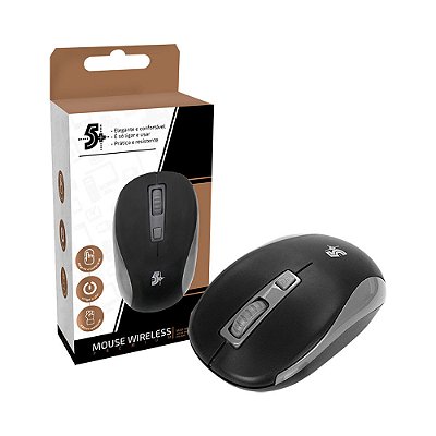 Mouse Sem Fio Wireless 2.4Ghz Office Premium