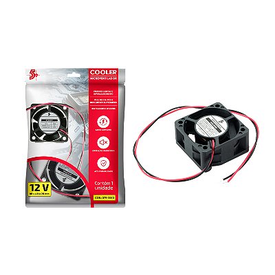 Cooler Microventilador 40x40x20mm 12 V