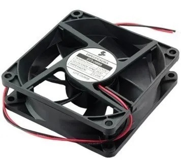 Microventilador 80x80x25mm 12V Com Rolamento